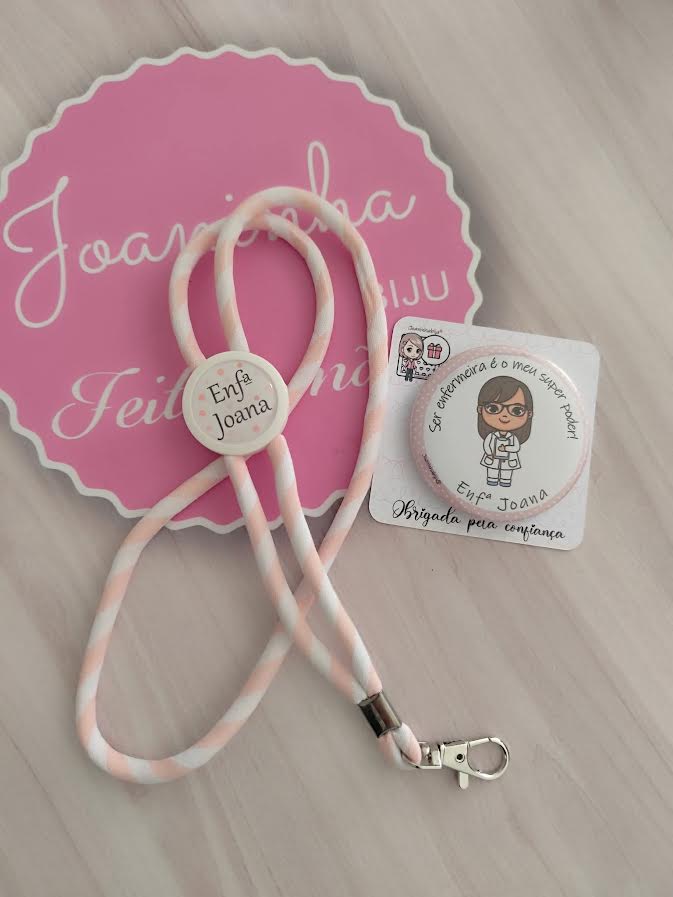 Conjunto Crachá e Fita