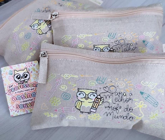 Estojo Corujinhas c/ Íman