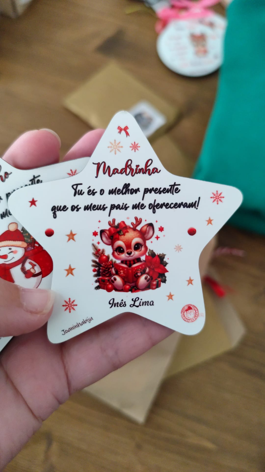 Estrelas de Natal Personalizadas