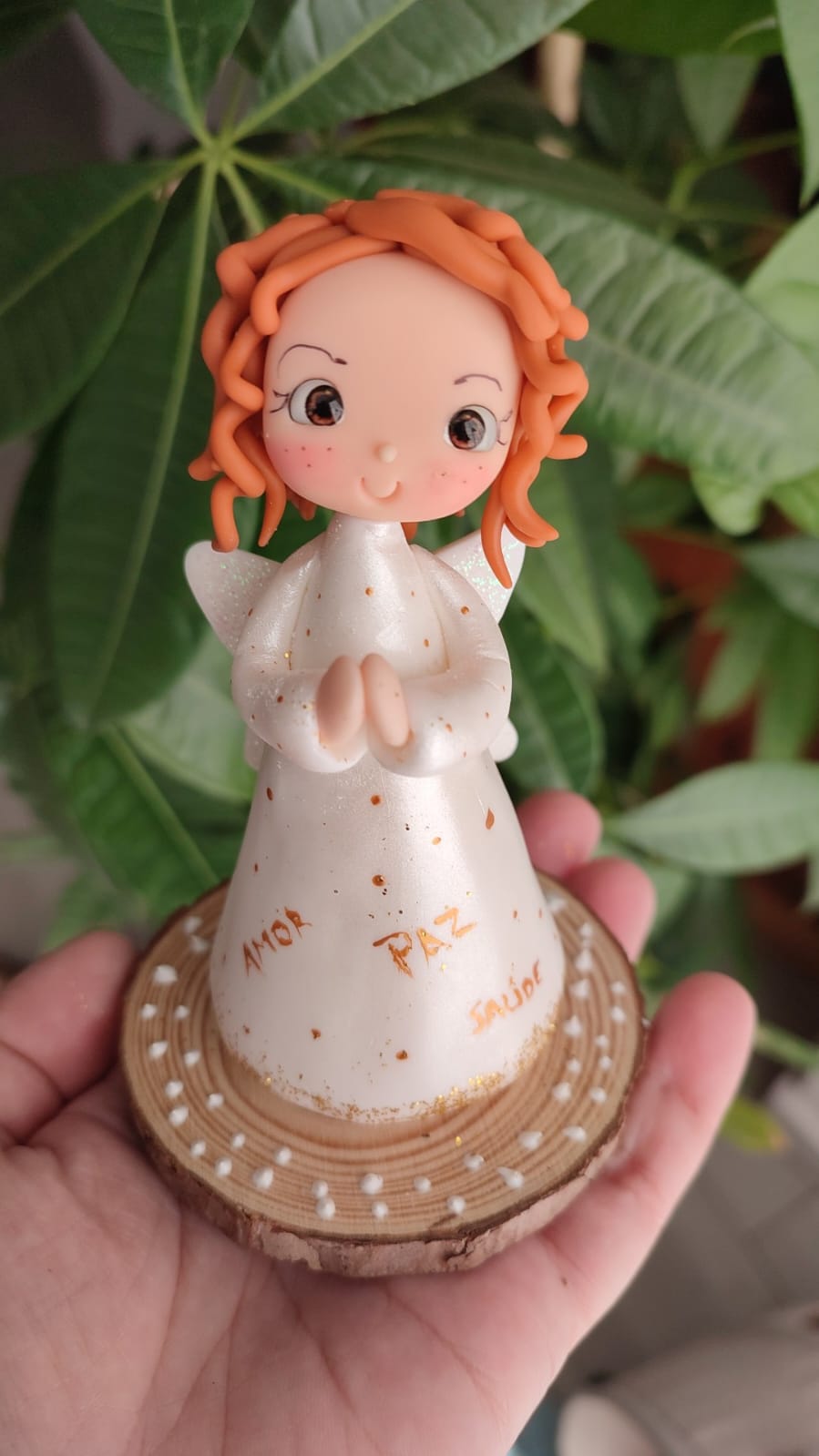 Anjo Tamanho GrandeArtesanal | Decoração Natal