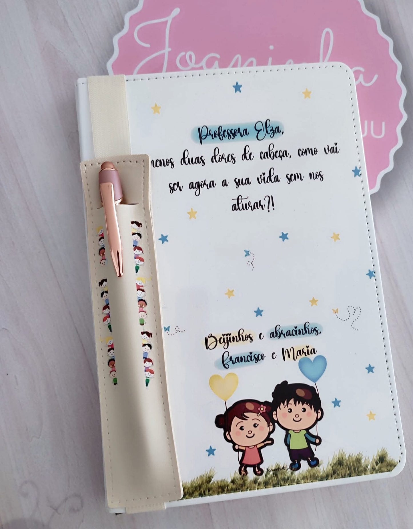 Caderno A5 c/ Estojo Personalizado