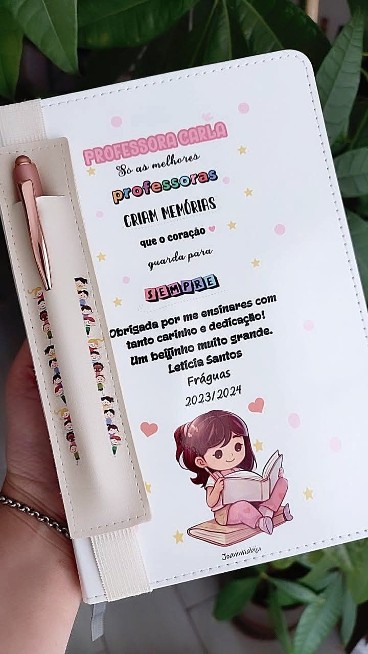 Caderno A5 c/ Estojo Personalizado