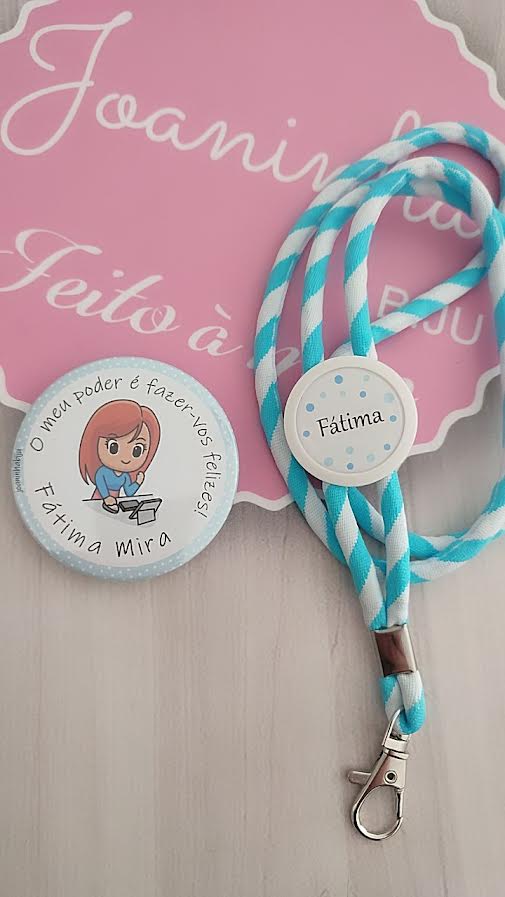 Conjunto Crachá e Fita