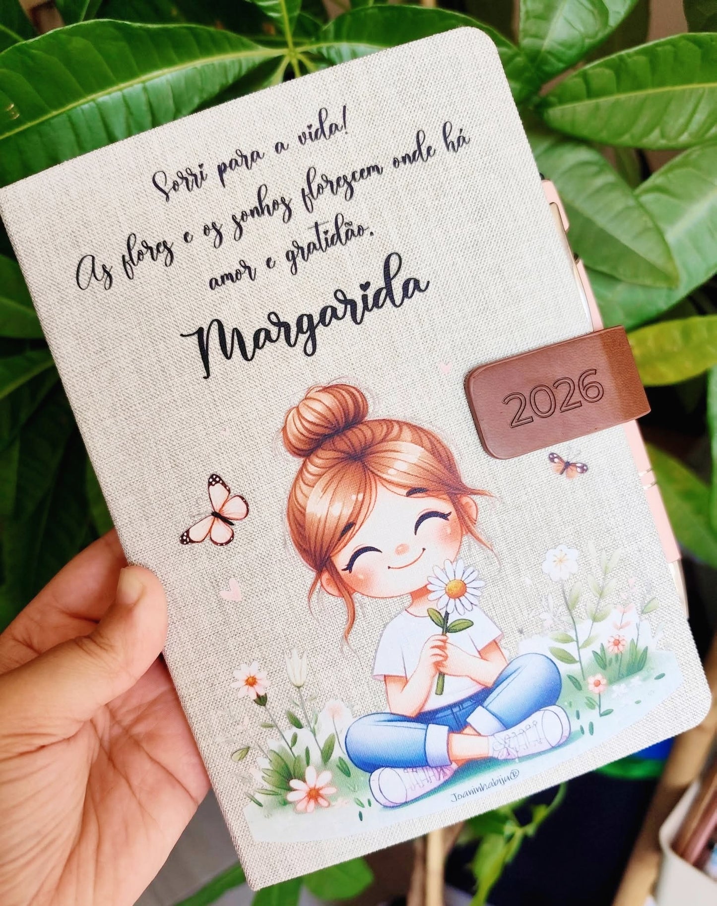 Caneca e Agenda com Caneta