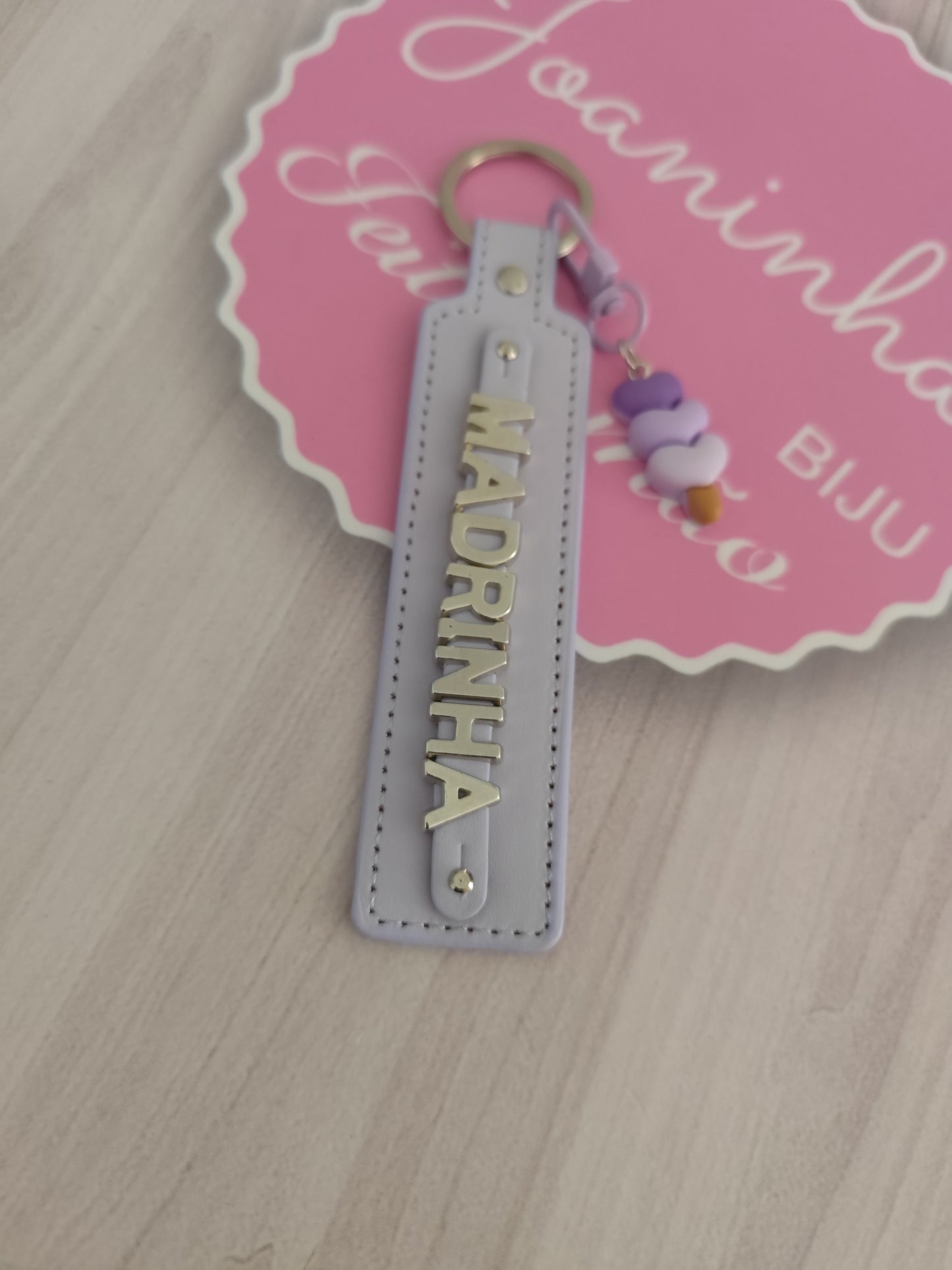 Porta-Chaves Personalizado com Nome