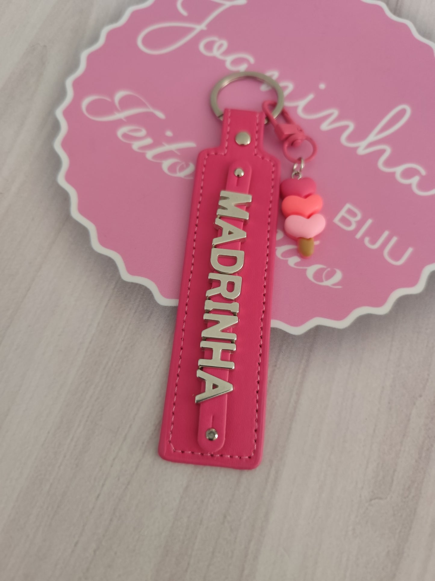 Porta-Chaves Personalizado com Nome
