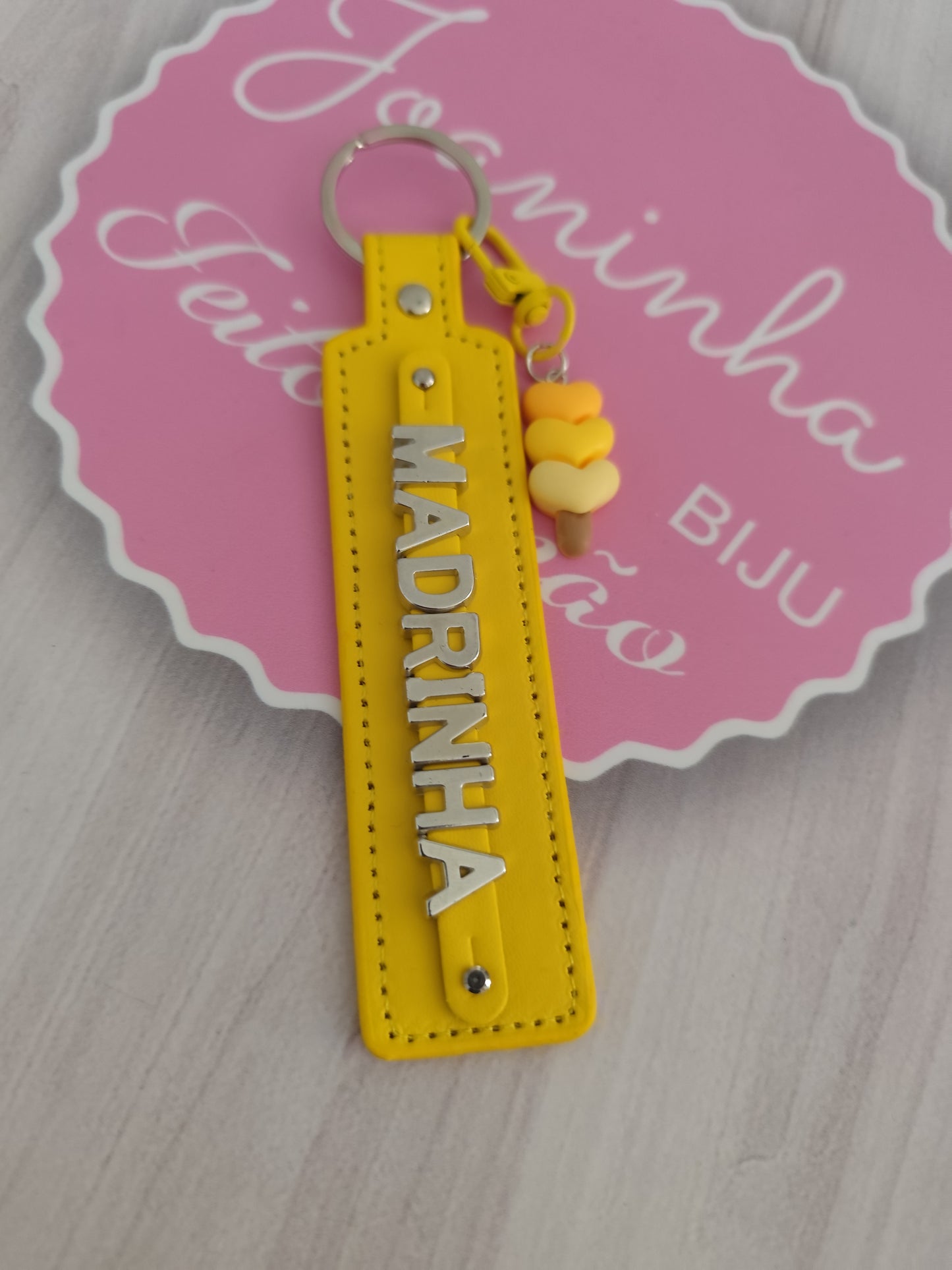Porta-Chaves Personalizado com Nome