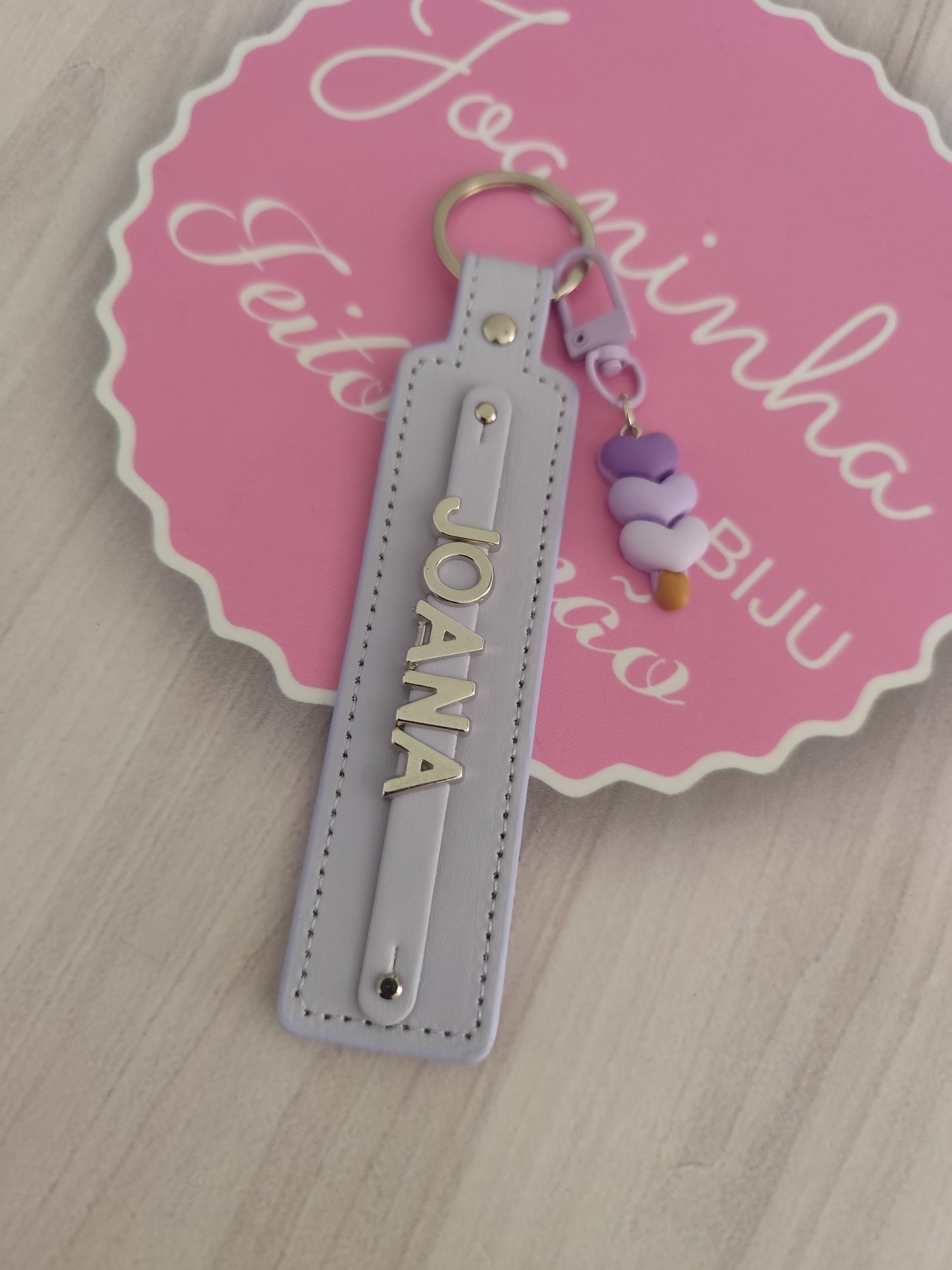 Porta-Chaves Personalizado com Nome