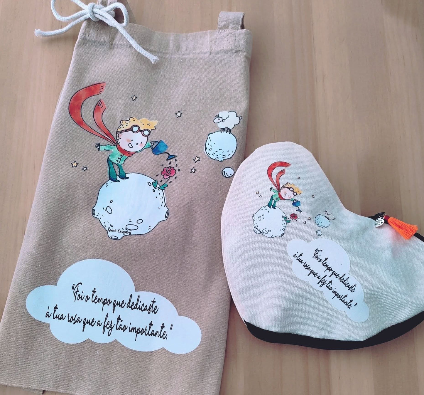 Totebag c/ Nécessaire Principezinho