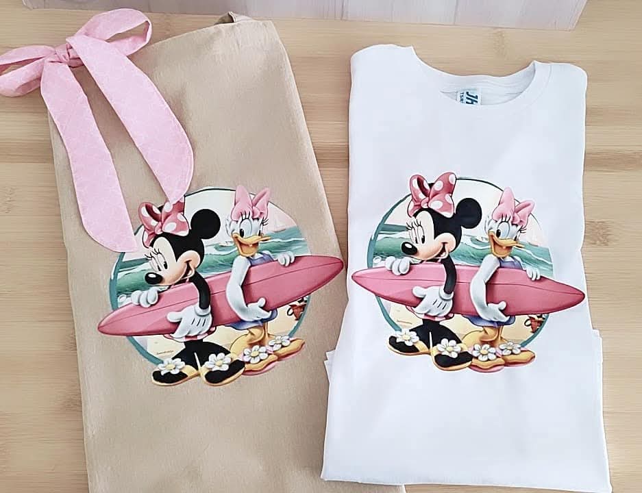 Conjunto Totebag e T-shirt