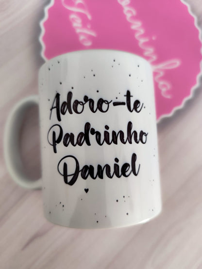 Caneca Personalizada Padrinho/ Madrinha