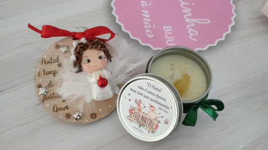 Vela Personalizada Natal