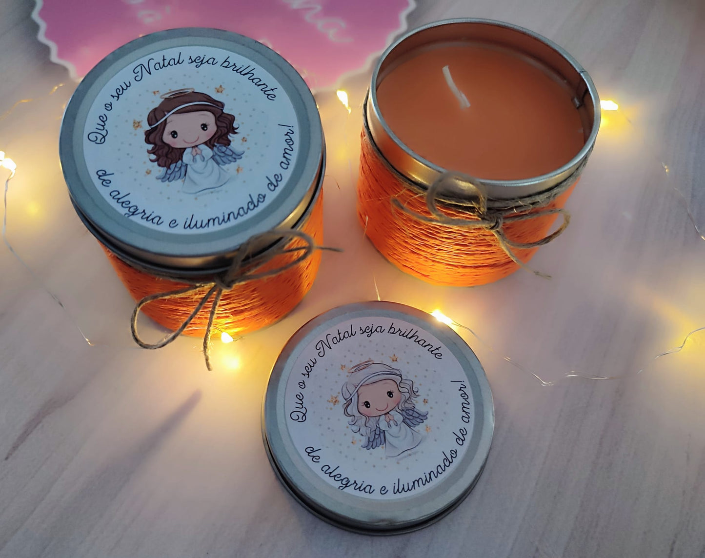 Vela Personalizada Natal