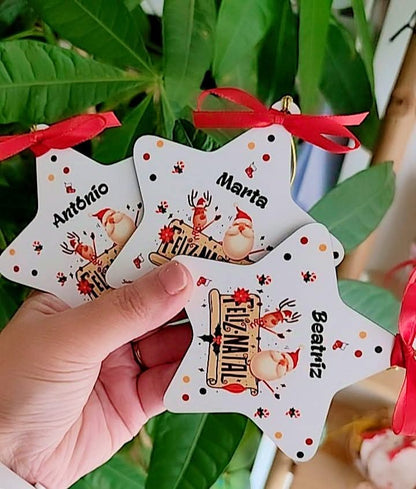 Estrelas de Natal Personalizadas