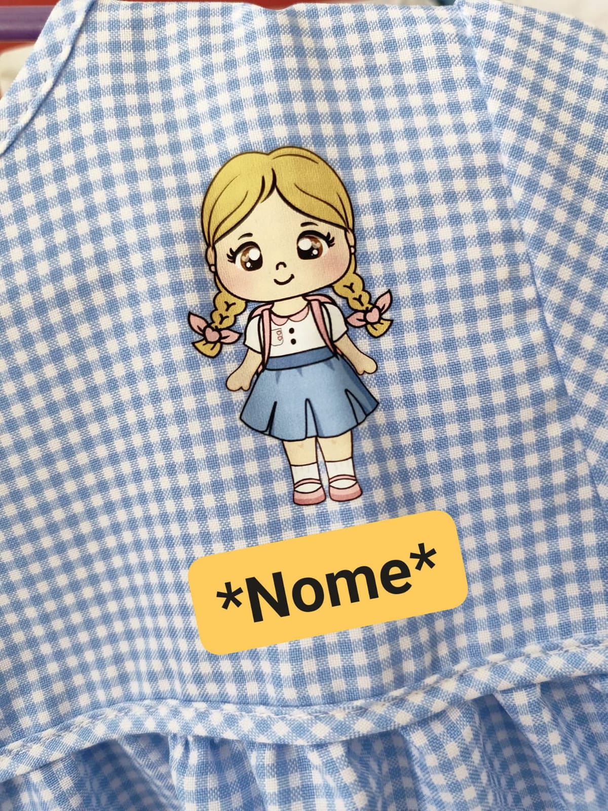 Bibes Escolares Menino ou Menina