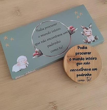 Chocolate Leite 100gr c/ Abre Caricas Personalizado