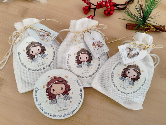 Espelho em bambu Personalizado