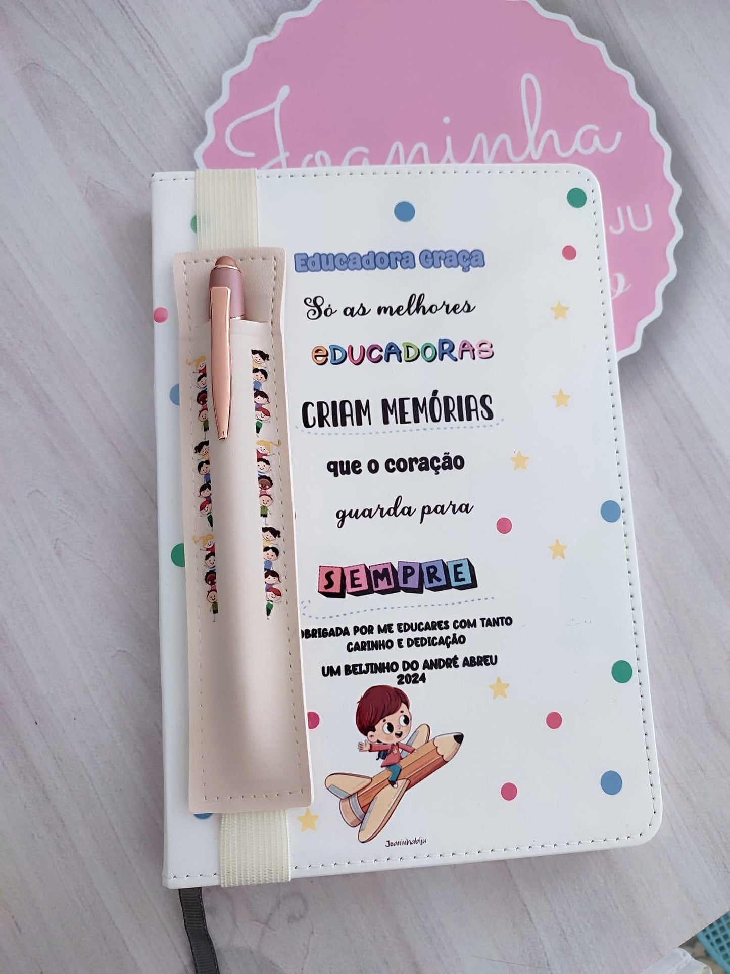 Caderno A5 c/ Estojo Personalizado