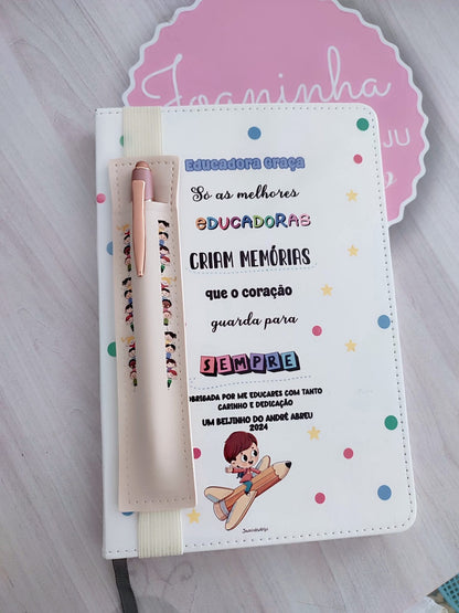 Caderno A5 c/ Estojo Personalizado