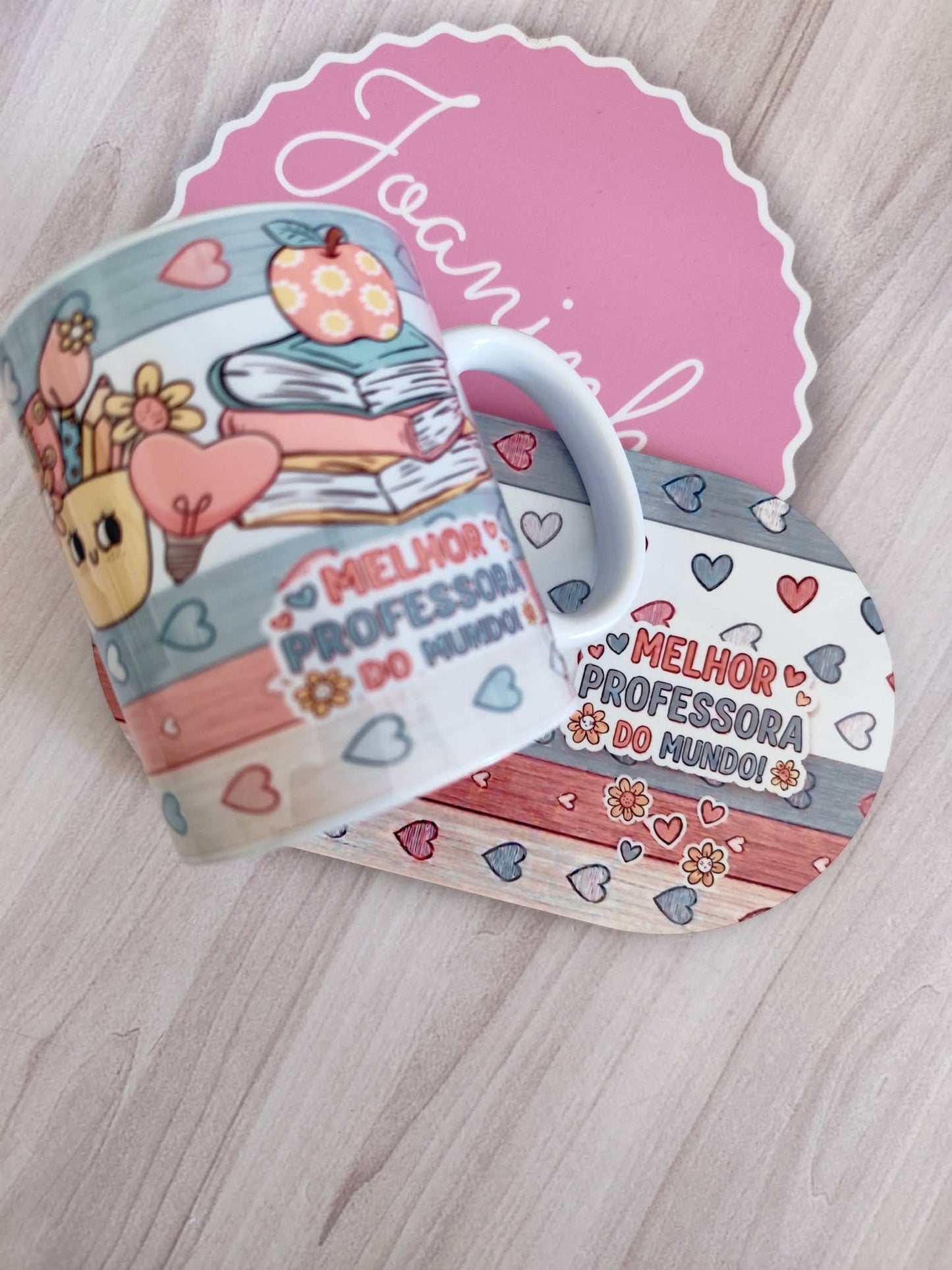 Caneca com base personalizada